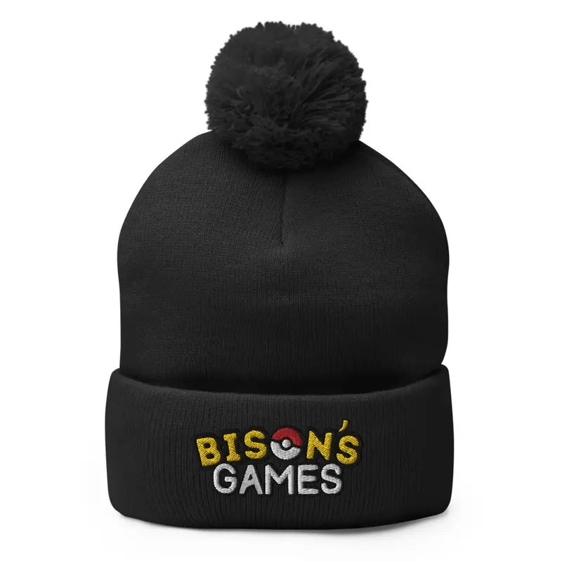 Bison Pom Pom Hat